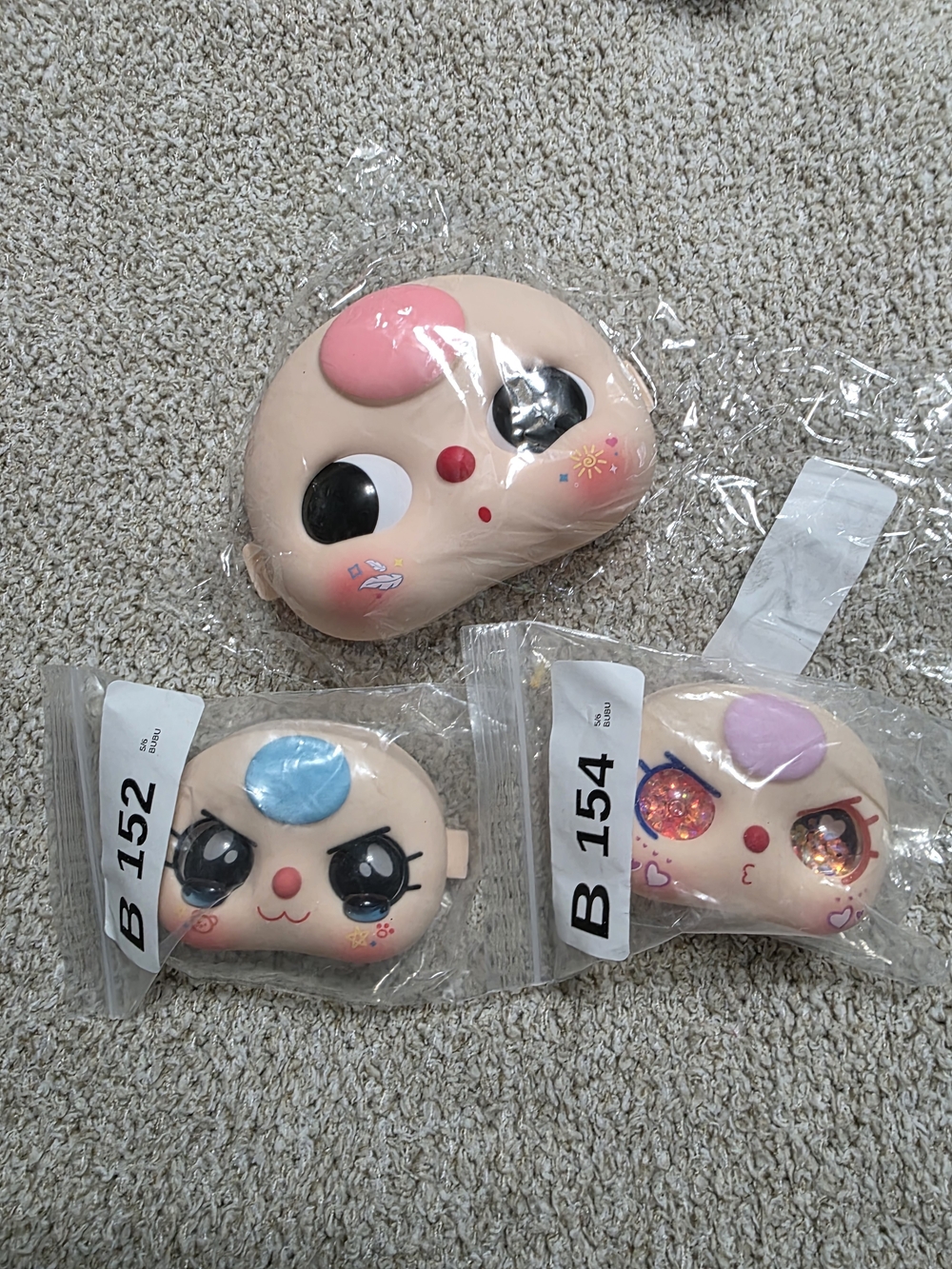 Baby Three Face Plate Bundle Special Eyes